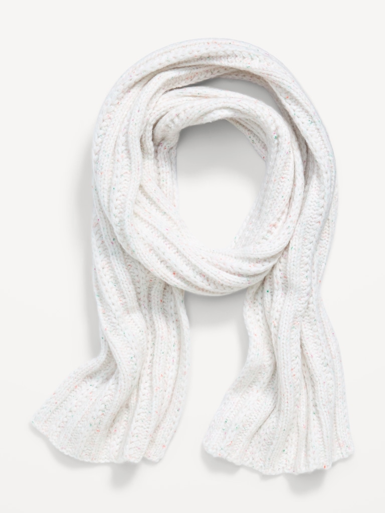 Chunky Cable Knit Scarf