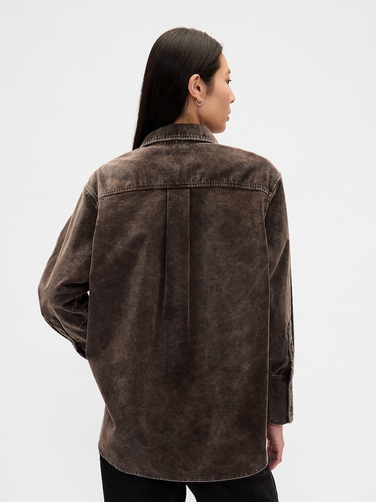 Corduroy Big Shirt