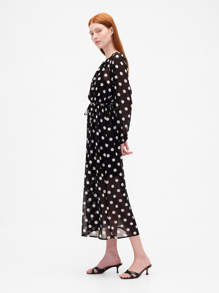Sheer Maxi Dress