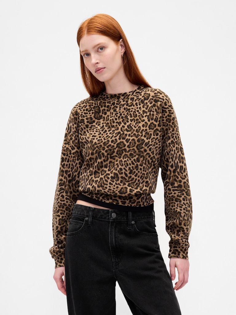 VintageSoft Wedge Crewneck Sweatshirt