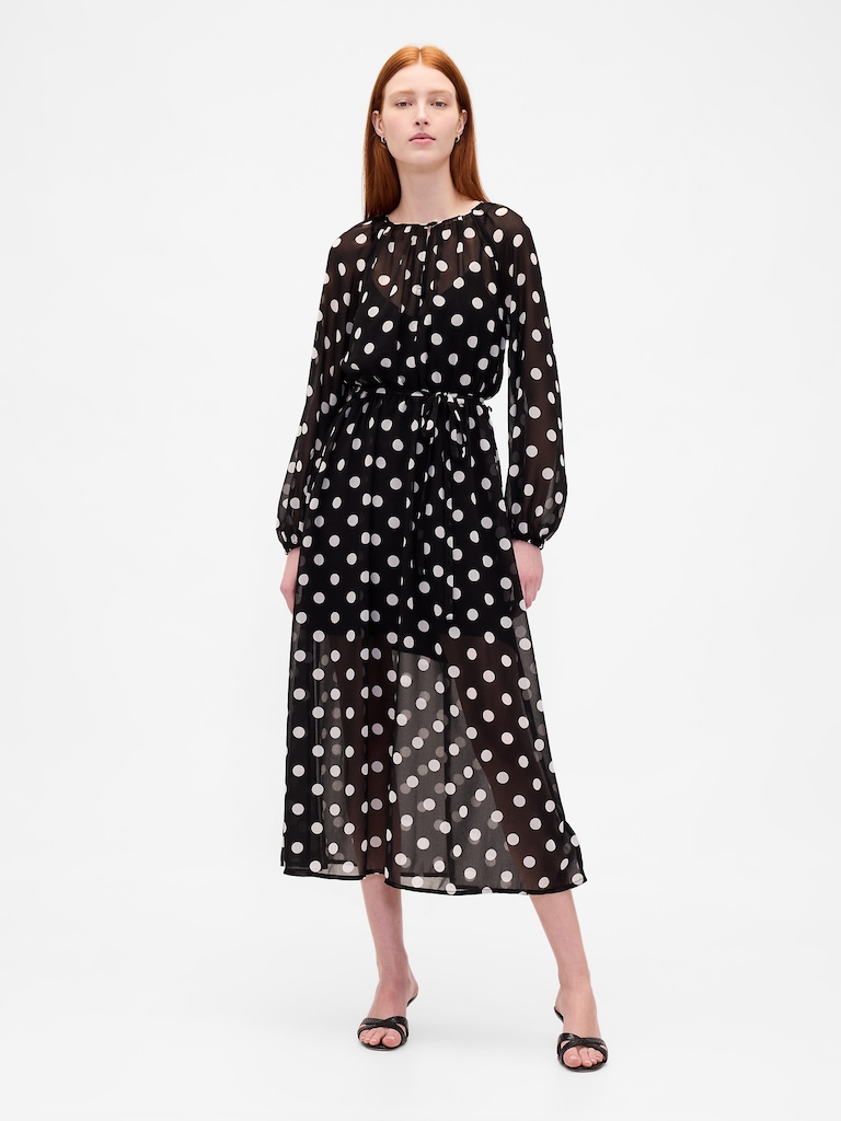 Sheer Maxi Dress