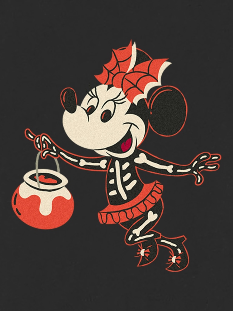 Toddler Minnie Mouse Halloween Graphic T-Shirt