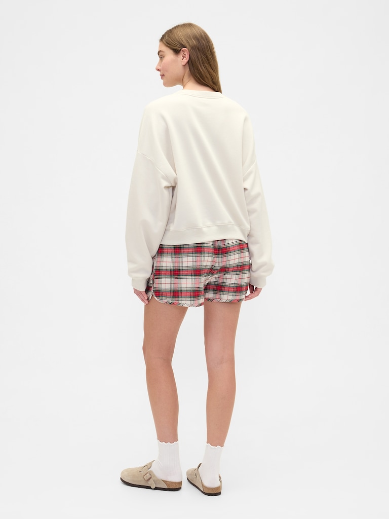 Flannel PJ Shorts