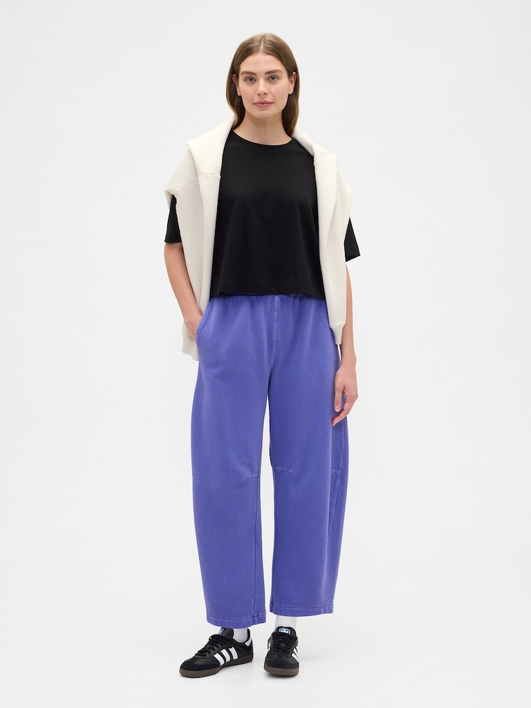 Pull-On Barrel Sweatpants