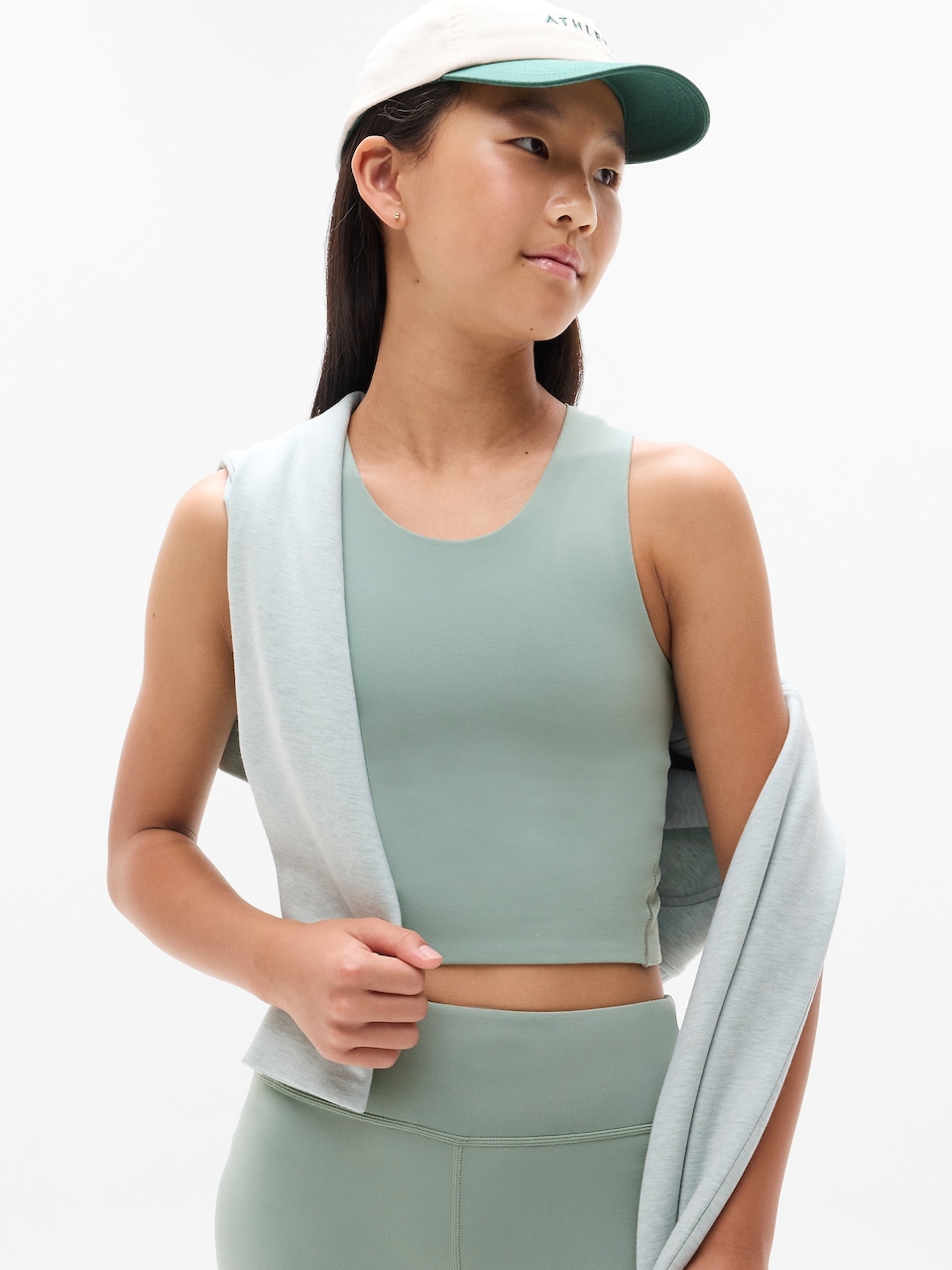 Athleta Girl Cloud Longline Bra