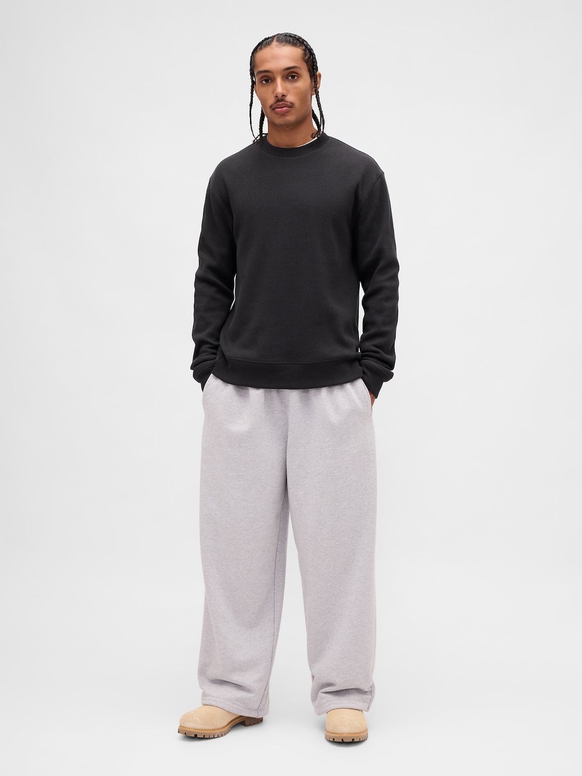 Heavyweight Thermal Oversized T-Shirt