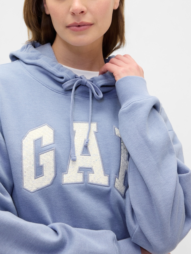 Relaxed Gap Logo Hoodie