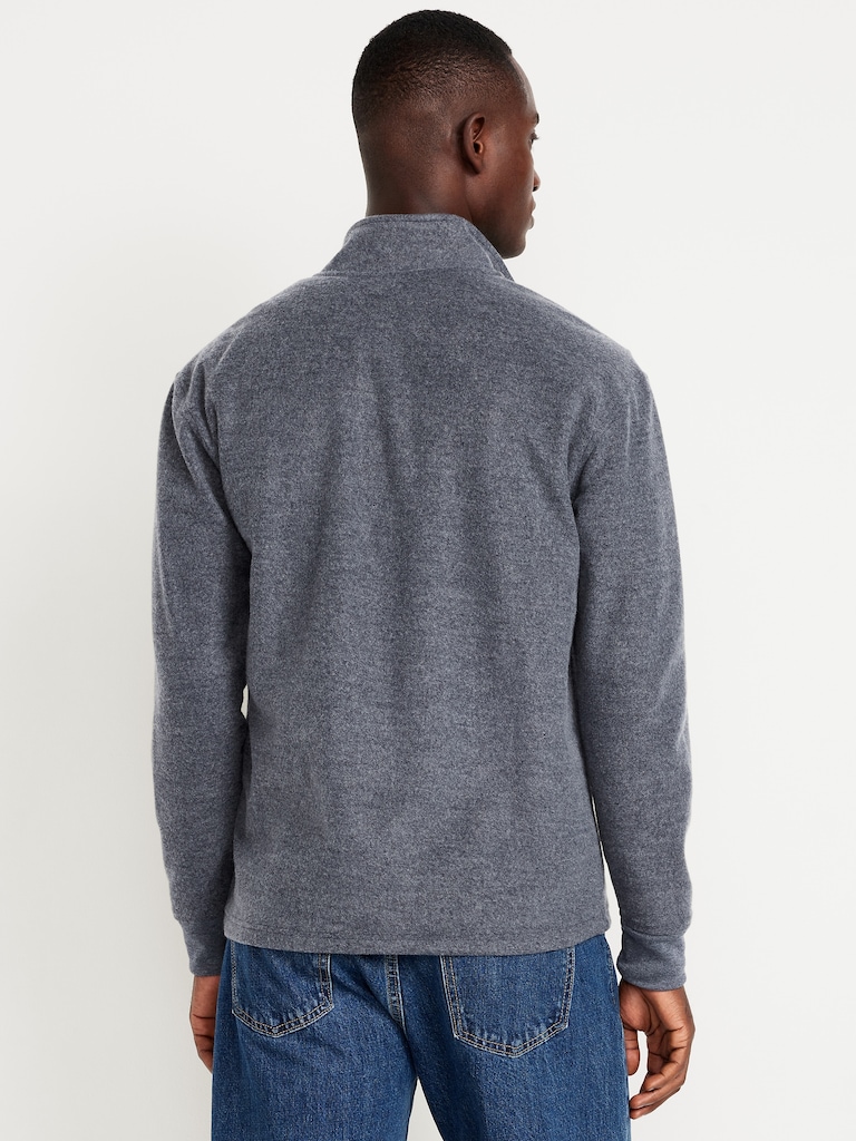 Plush Quarter-Zip Pullover