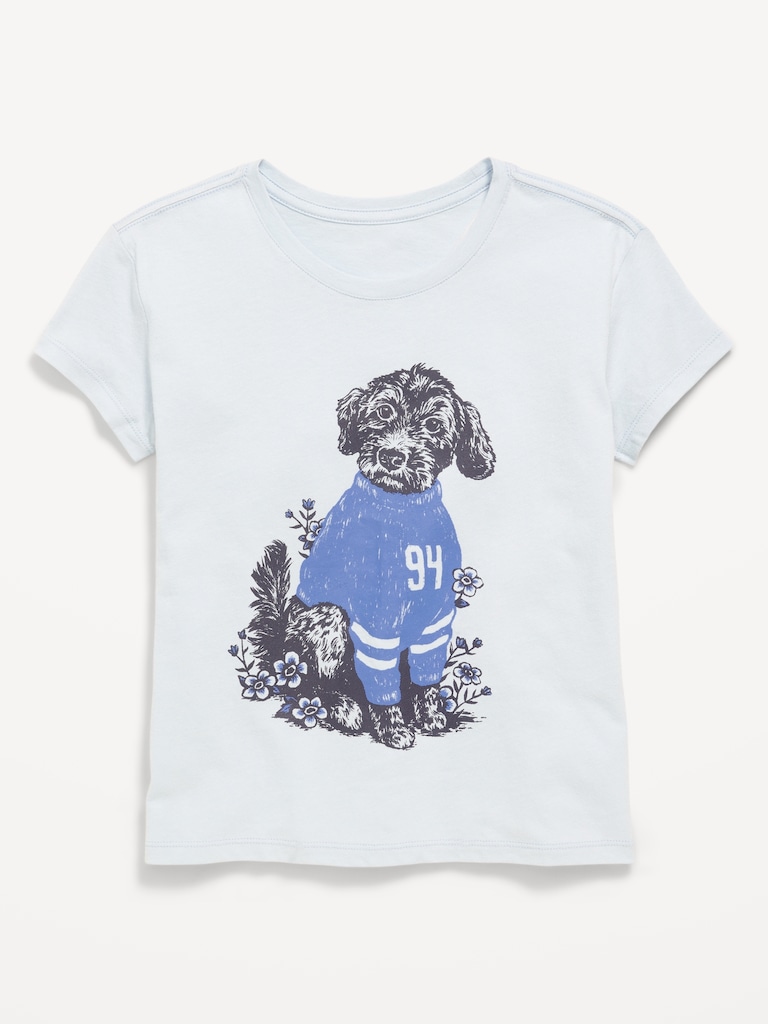 Short-Sleeve Graphic T-Shirt for Girls