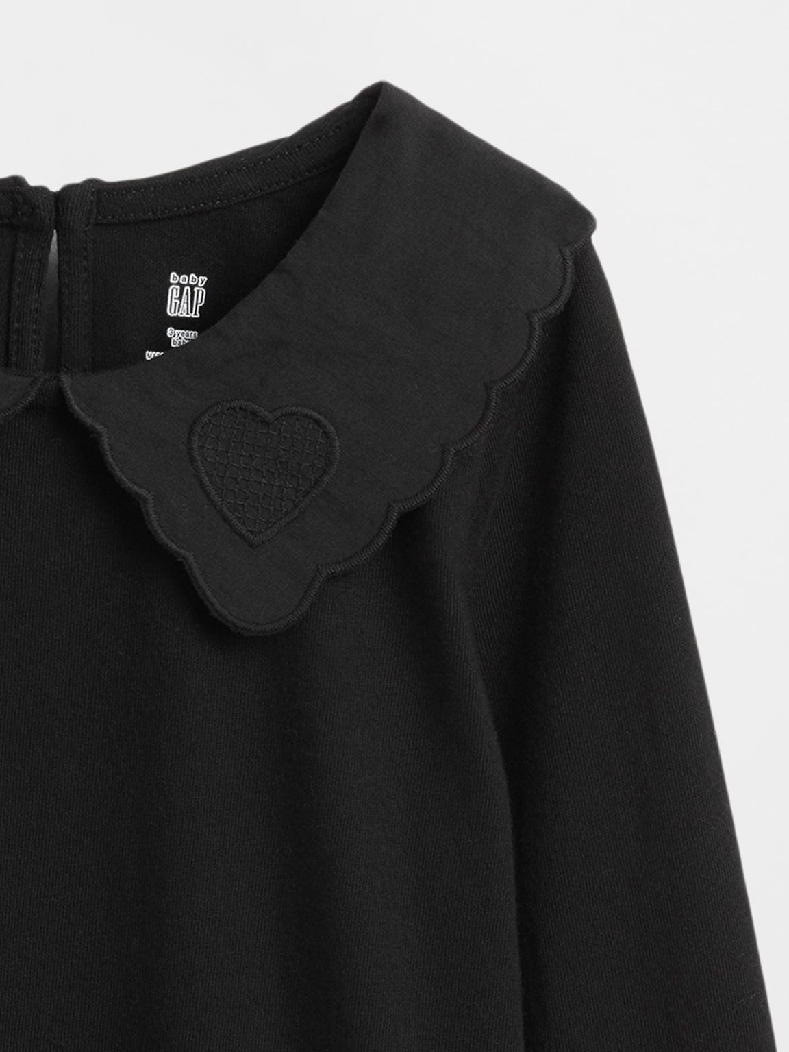 Baby & Toddler Heart Collar Top