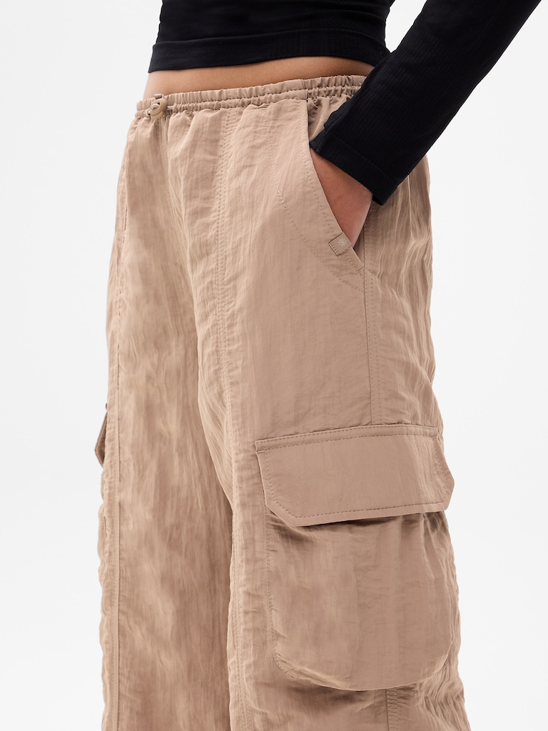 Athleta Girl Woven Cargo Wide Leg Pant