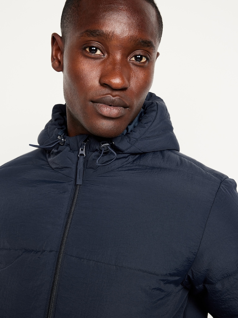 Frost-Free Water-Resistant Hooded Puffer Jacket