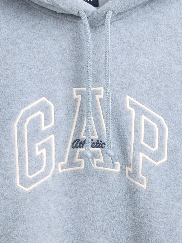 Oversized Athletic Logo Hoodie