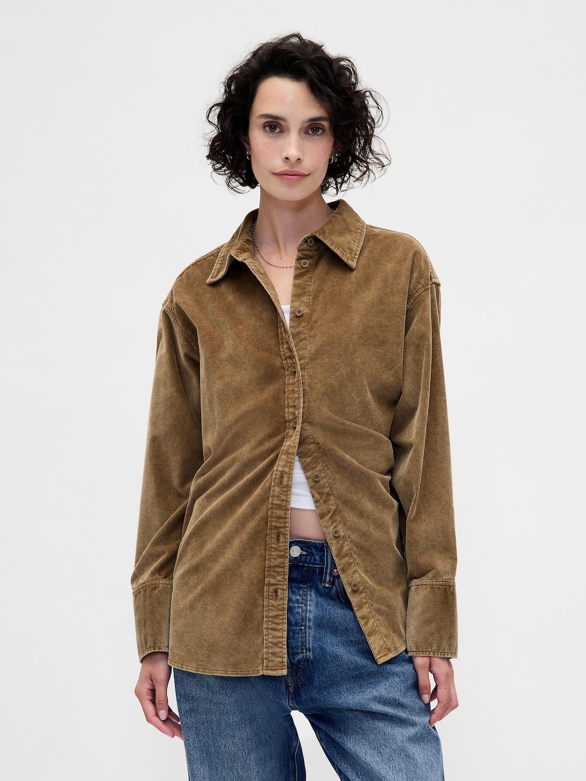 Corduroy Big Shirt