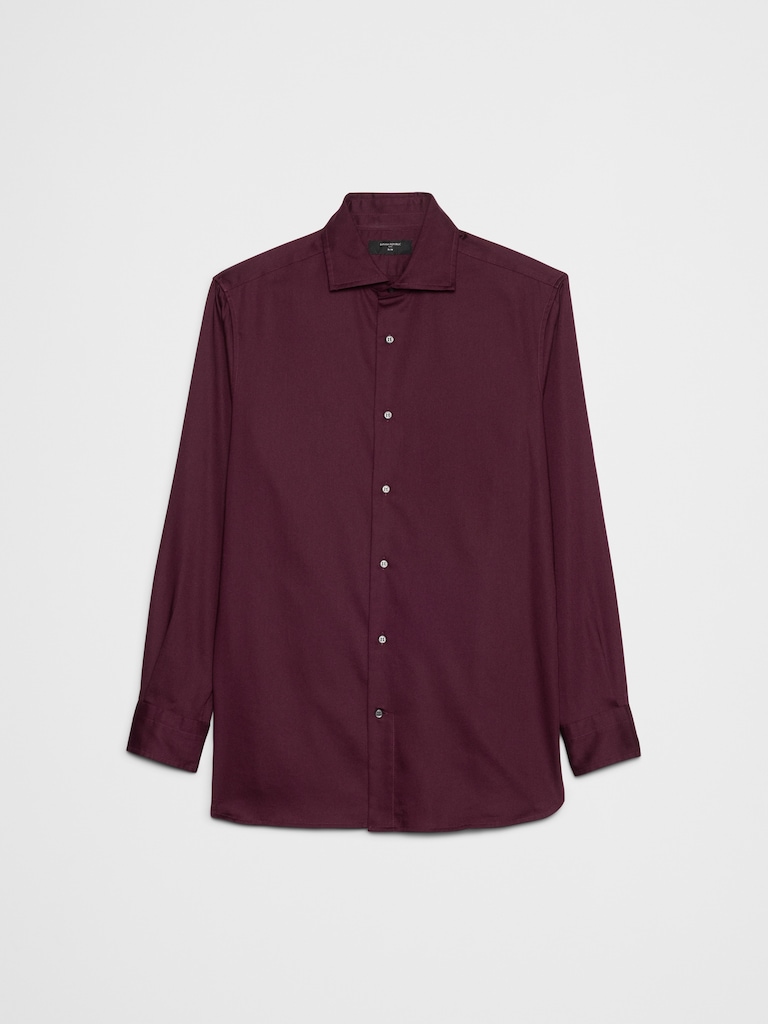 Slim-Fit Dobby Dress Shirt
