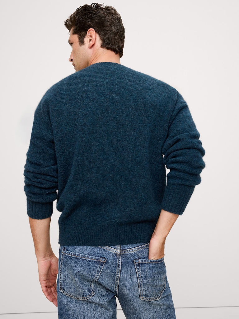 Italian Alpaca-Wool Blend Sweater