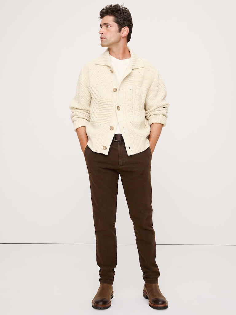 Slim Brushed Traveler Chino
