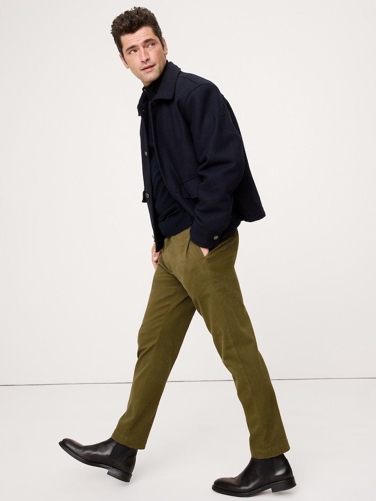 Slim Brushed Traveler Chino
