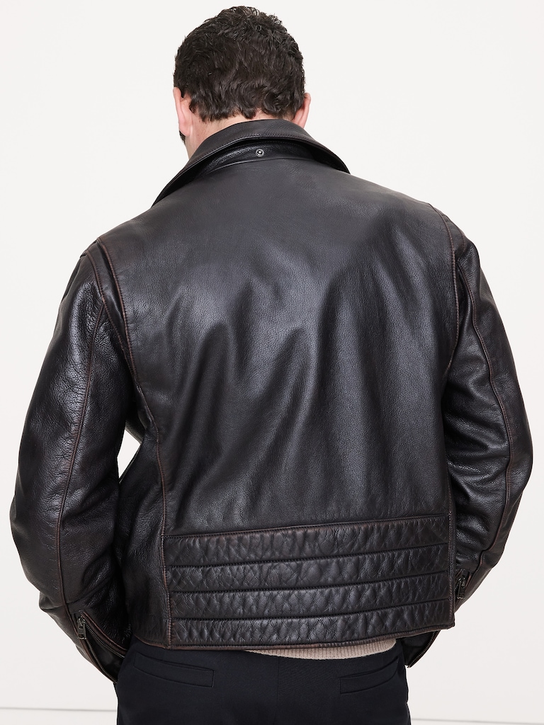 Leather Moto Jacket