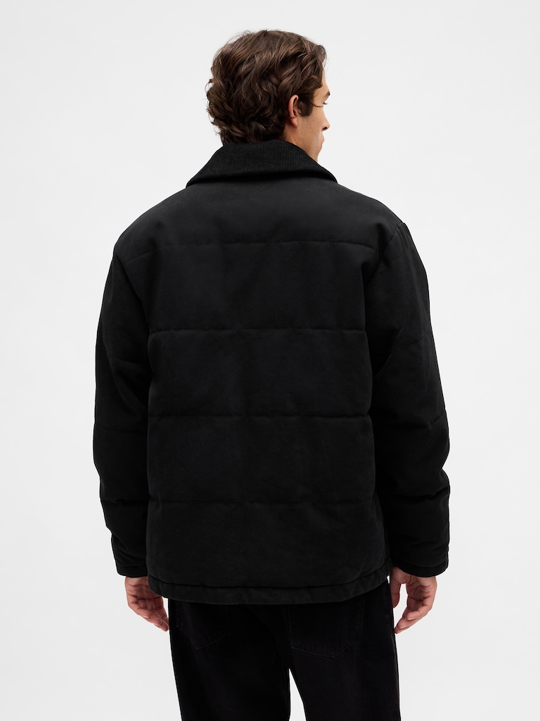 Canvas Puffer Jacket