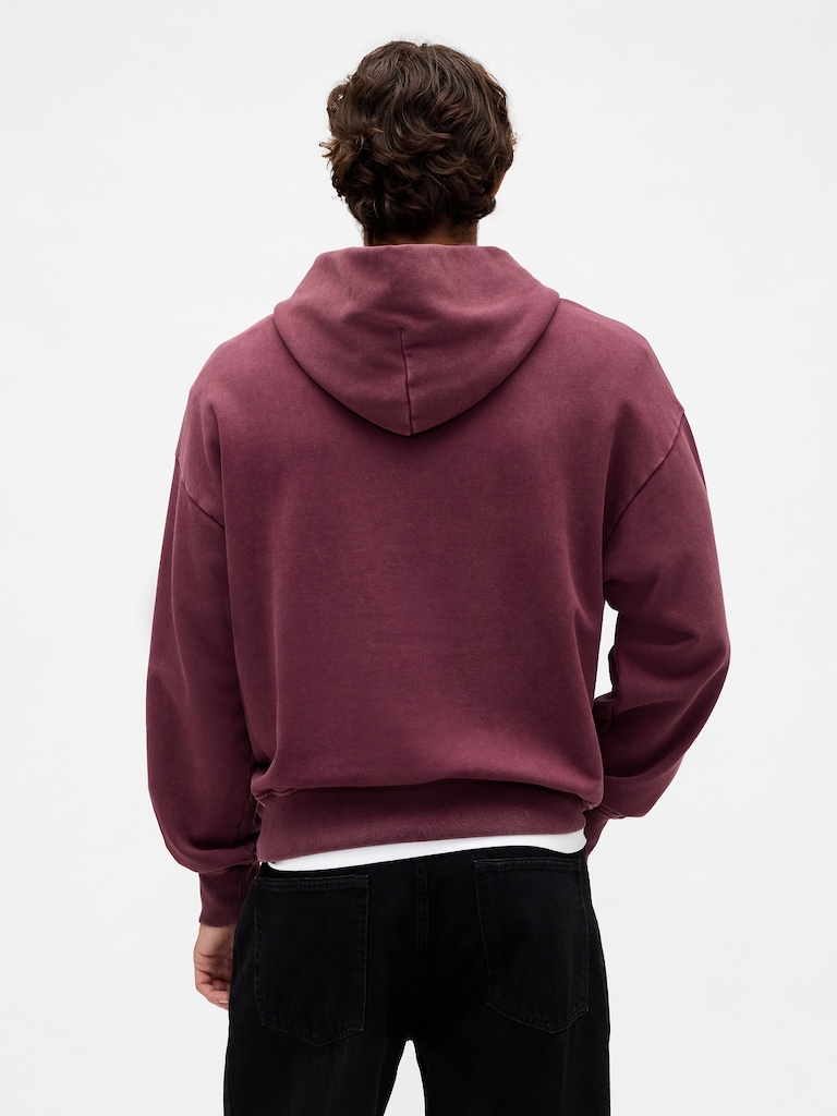 Heavyweight Oversized Logo Hoodie