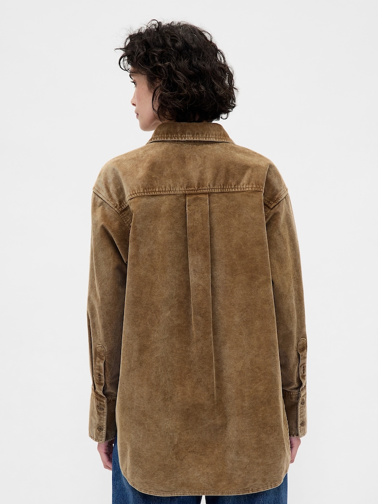 Corduroy Big Shirt