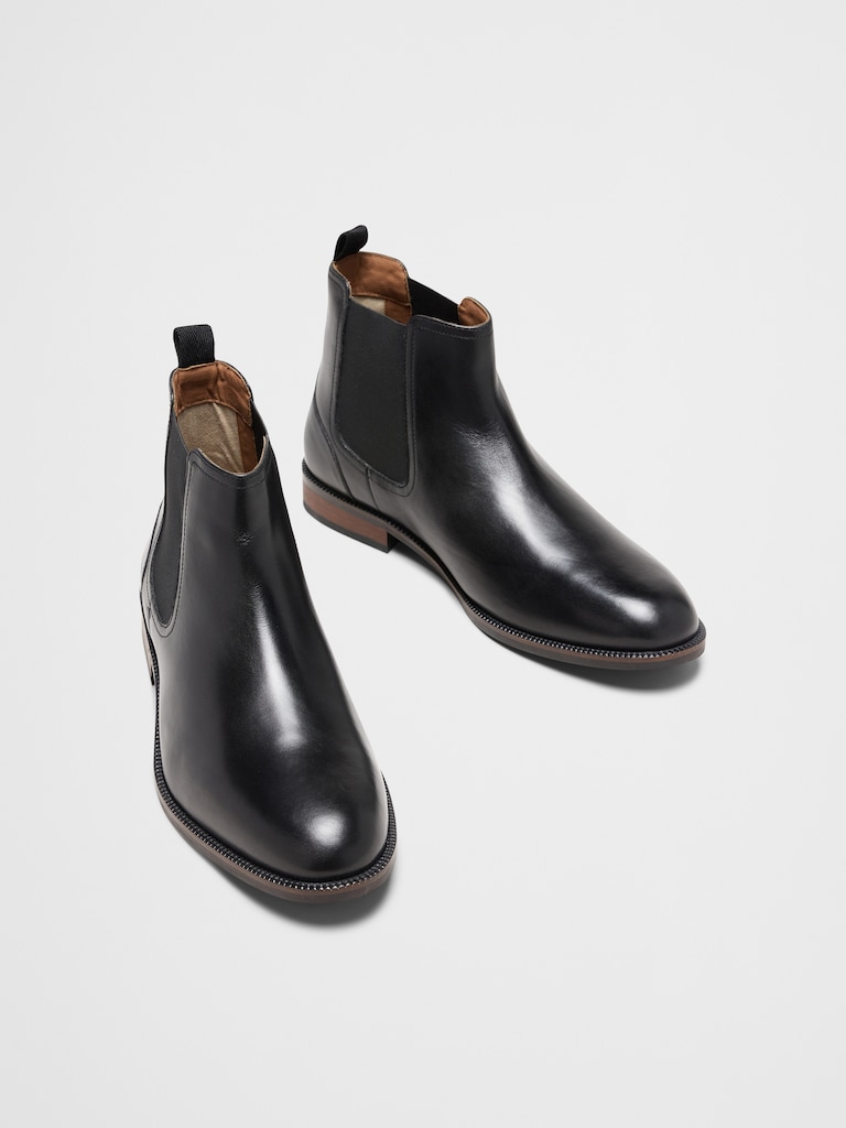 Leather Chelsea Boot