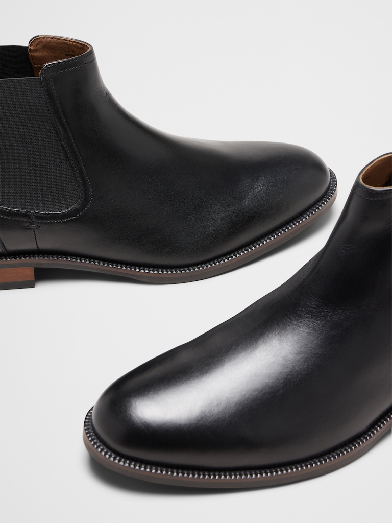 Leather Chelsea Boot