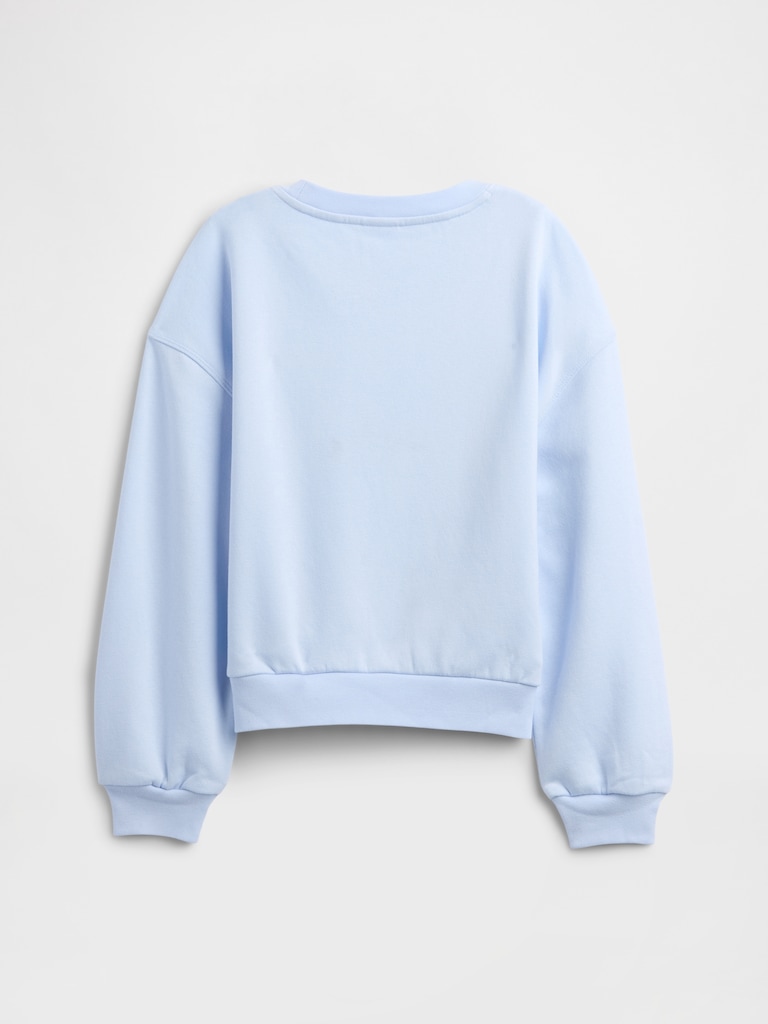 Kids Oversized Gap Graphic Sweatshirt