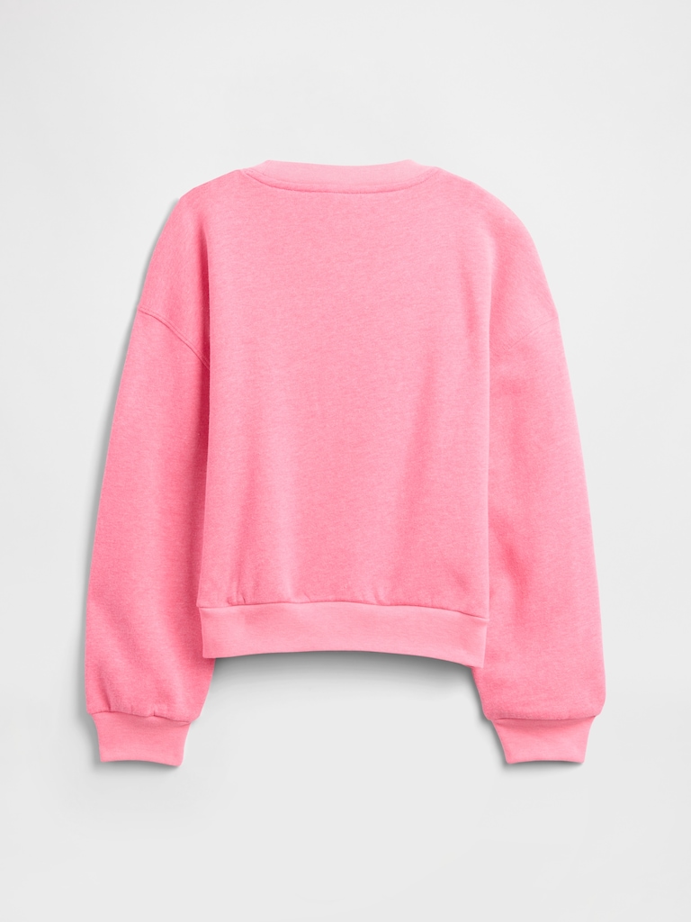 Kids Oversized Gap Graphic Sweatshirt