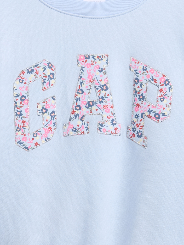 Kids Oversized Gap Graphic Sweatshirt