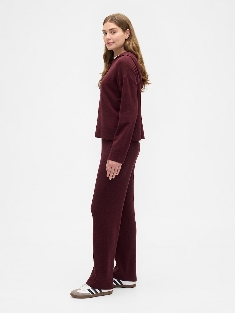 CashSoft Relaxed Ribbed Sweater Pants