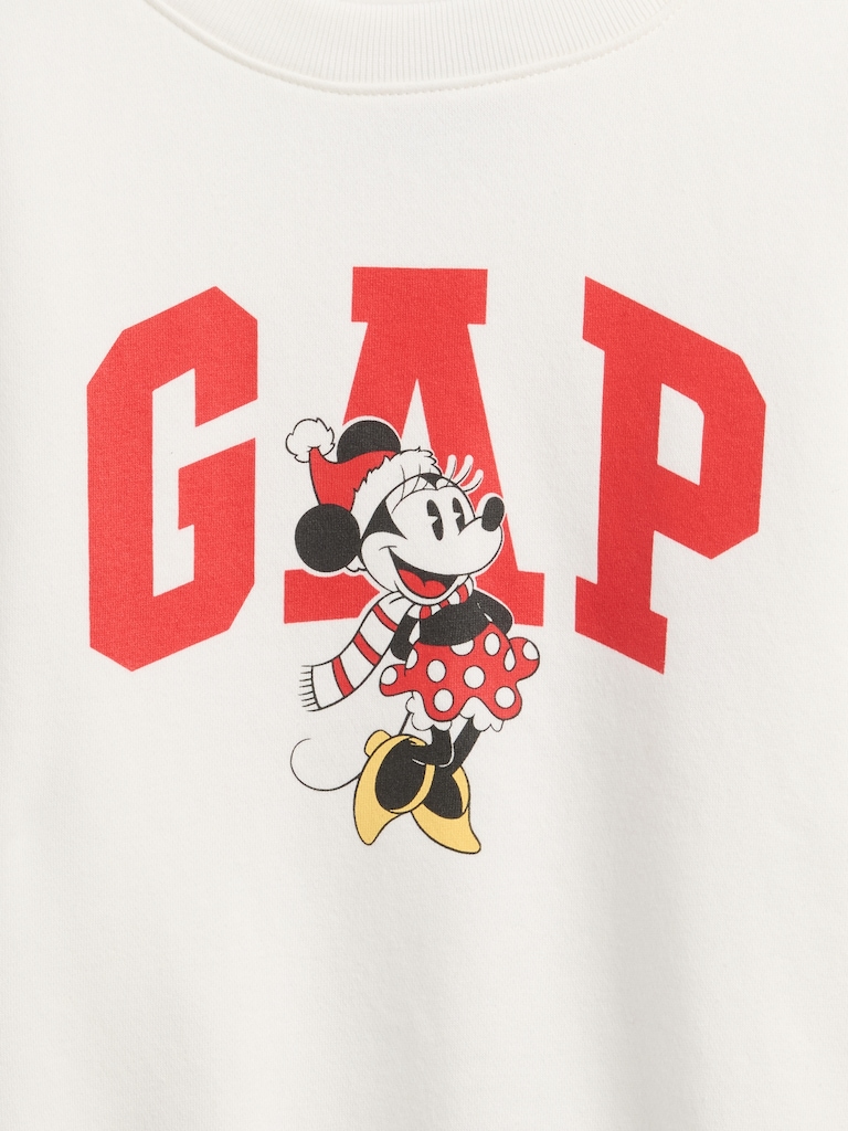 GapKids × Disney Minnie Mouse Oversized Logo Sweatshirt