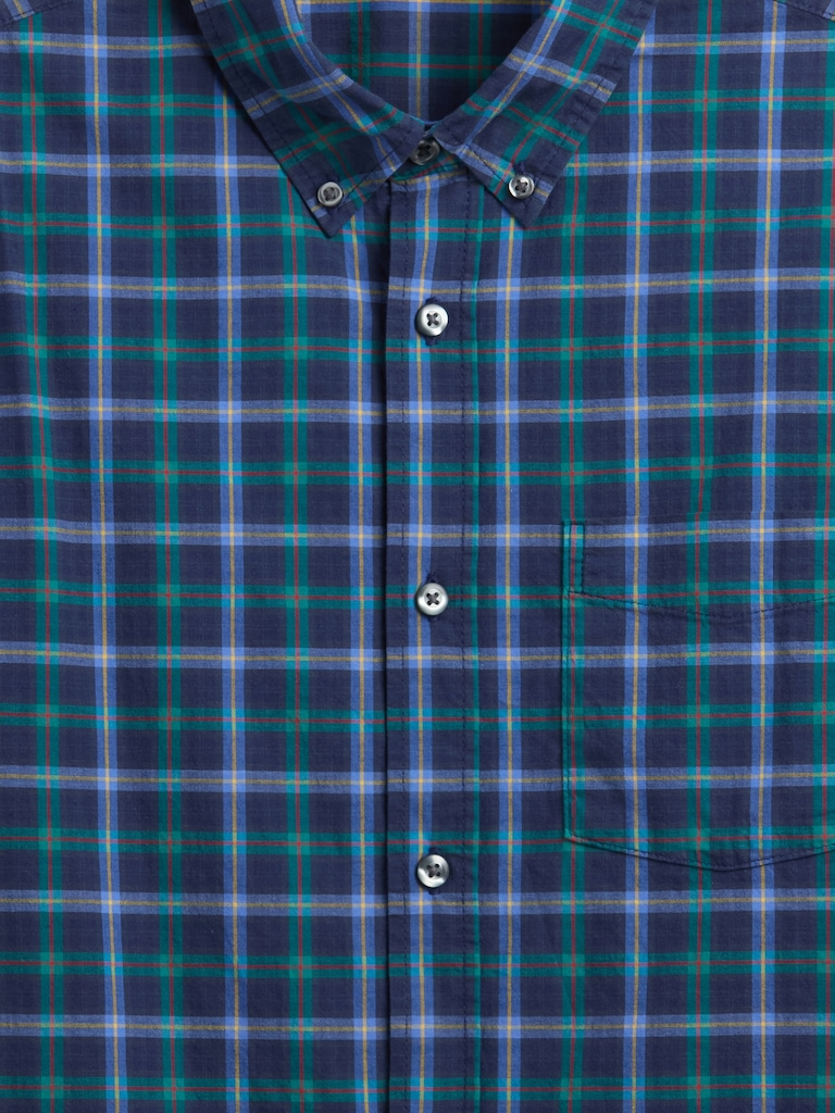 Stretch Poplin Shirt in Standard Fit