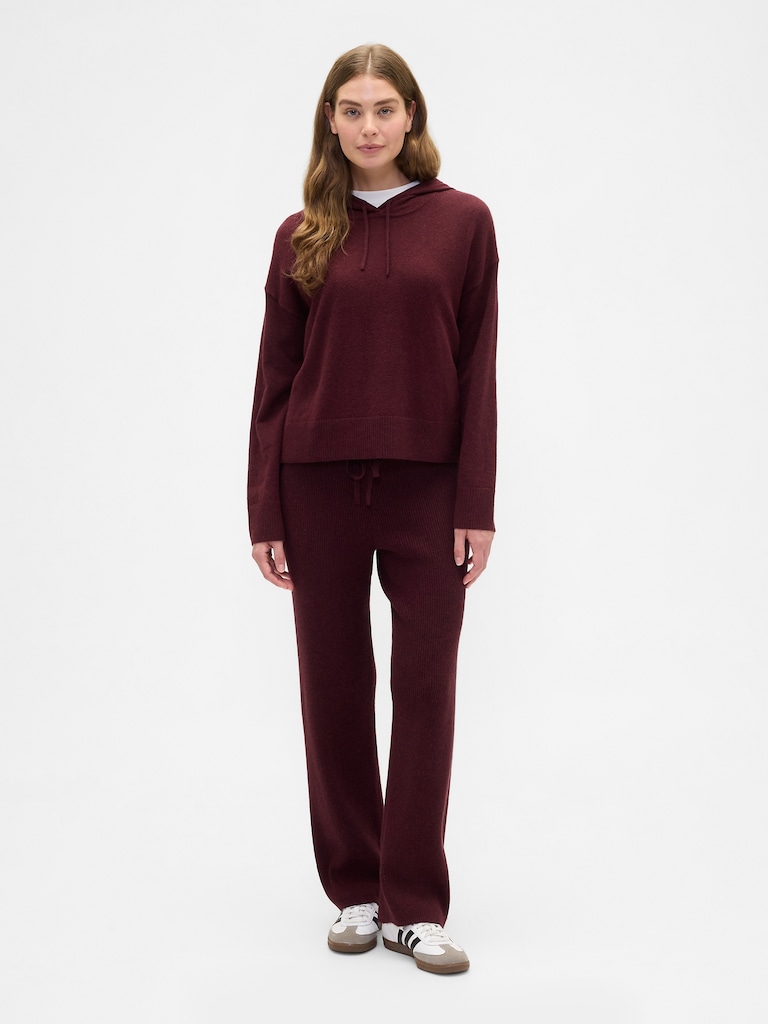 CashSoft Relaxed Ribbed Sweater Pants