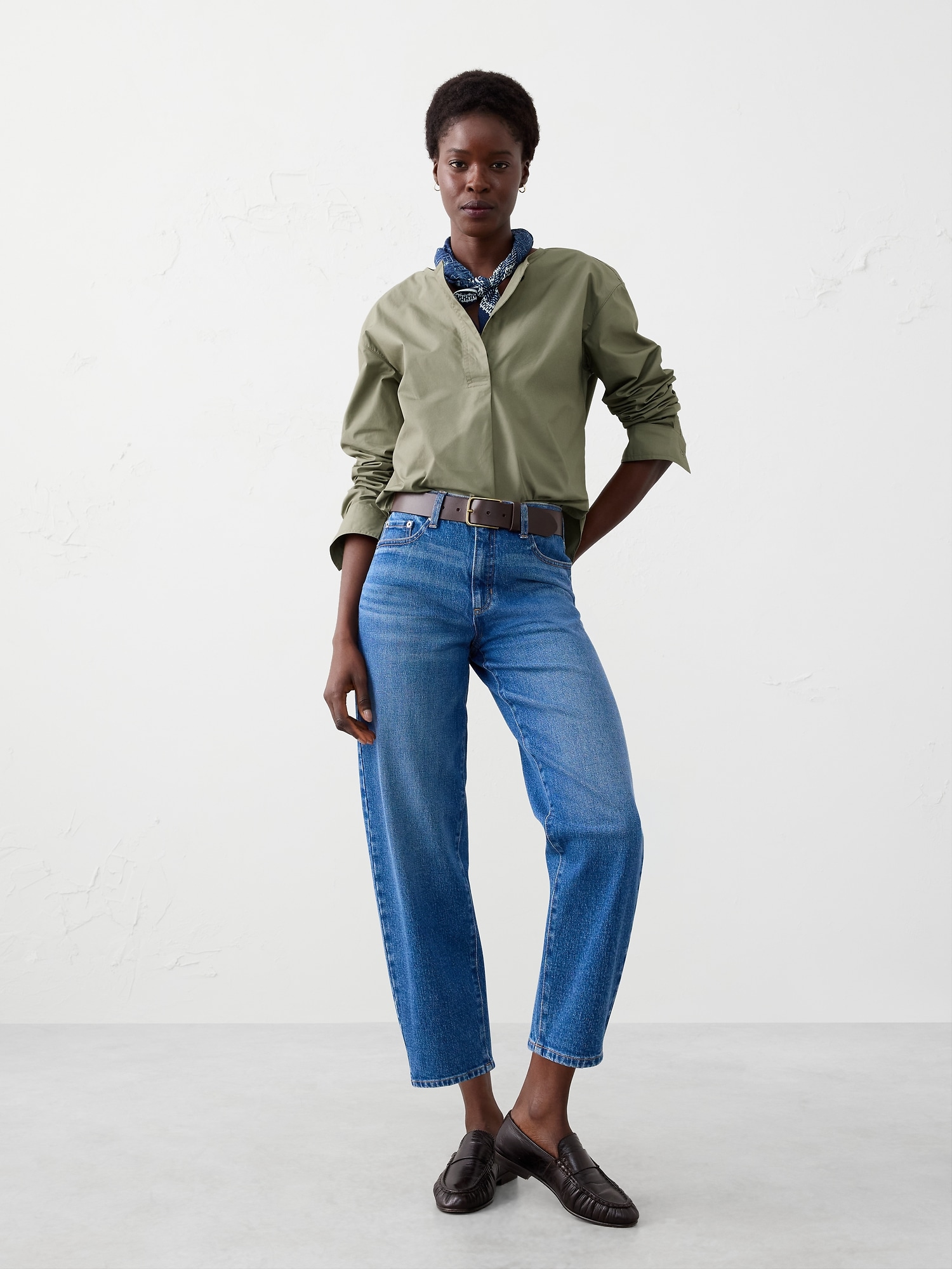 Women's Green Tops & Blouses | Banana Republic Factory