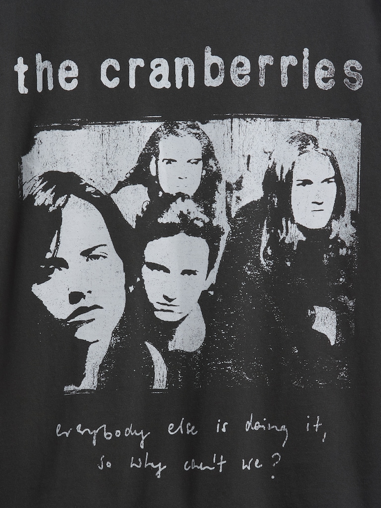 The Cranberries Relaxed Graphic T-Shirt