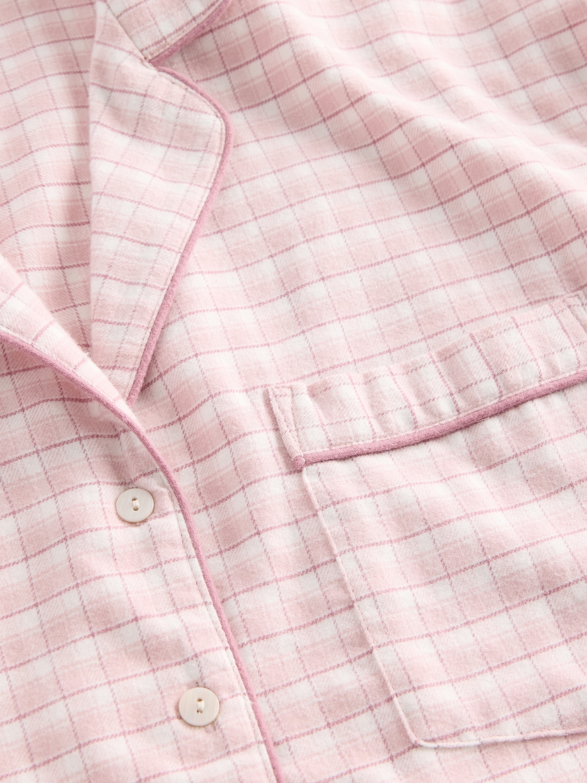 Adult Softest Flannel PJ Short Set