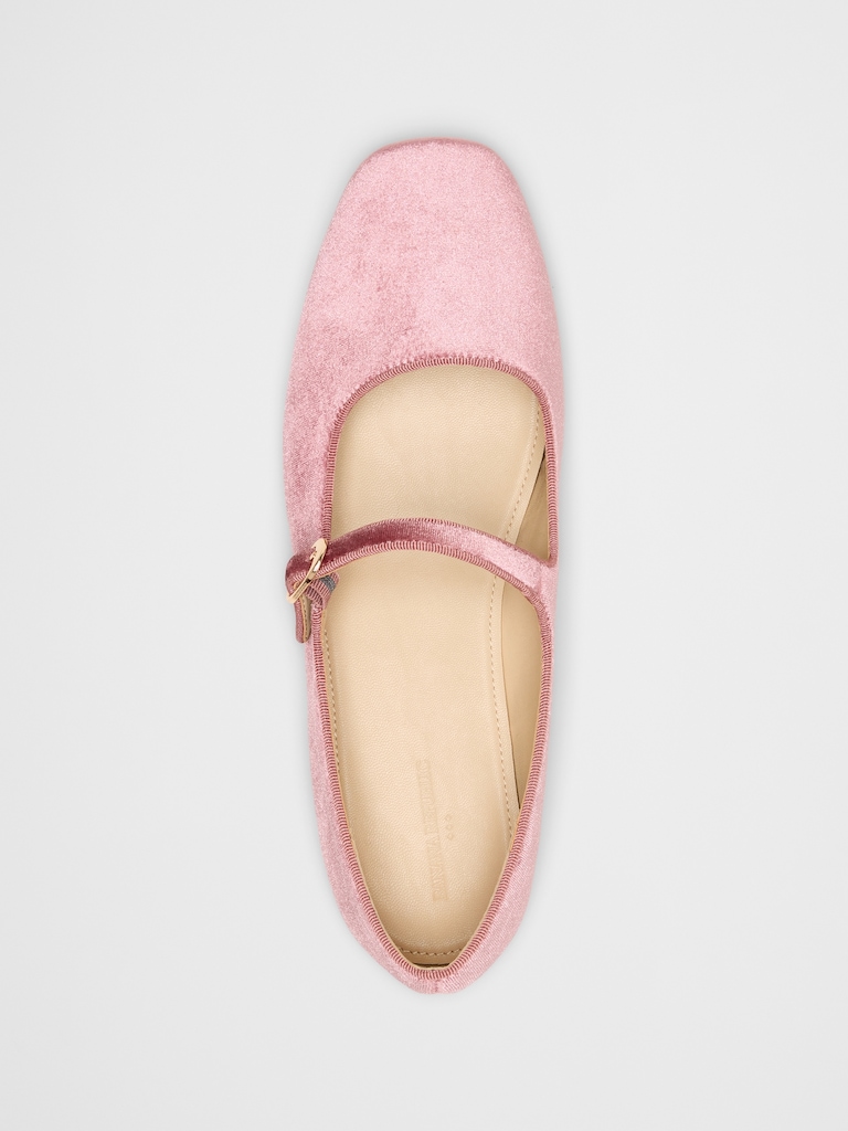 Velvet Ballet Flat