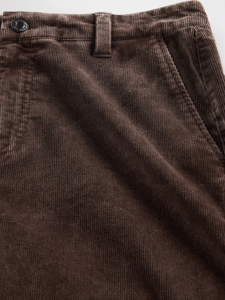Low Rise Corduroy Flare Pants