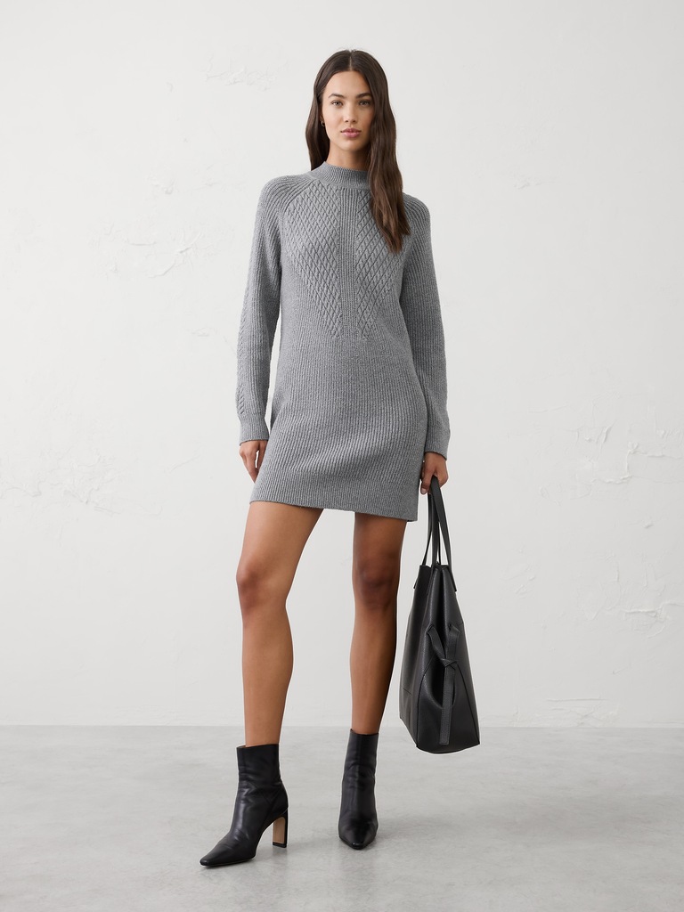 Cozy Mini Sweater Dress