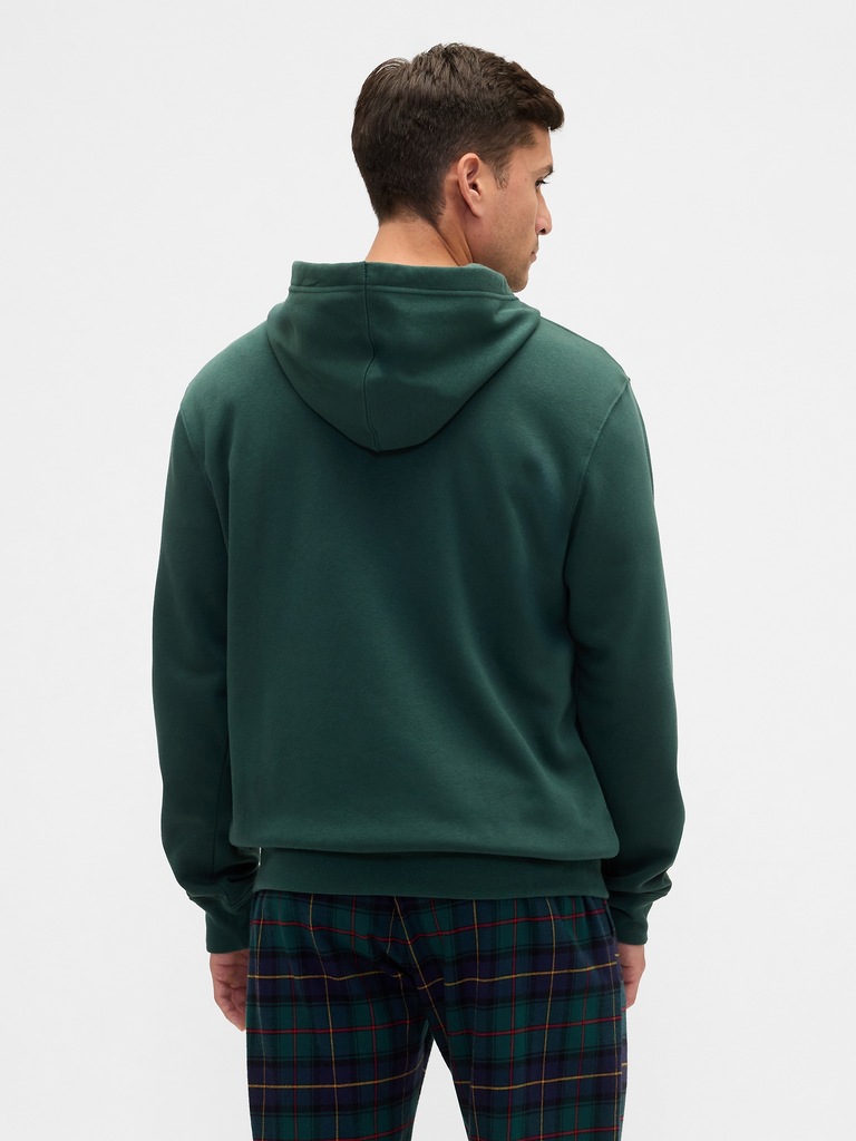 Relaxed Gap Logo Zip Hoodie
