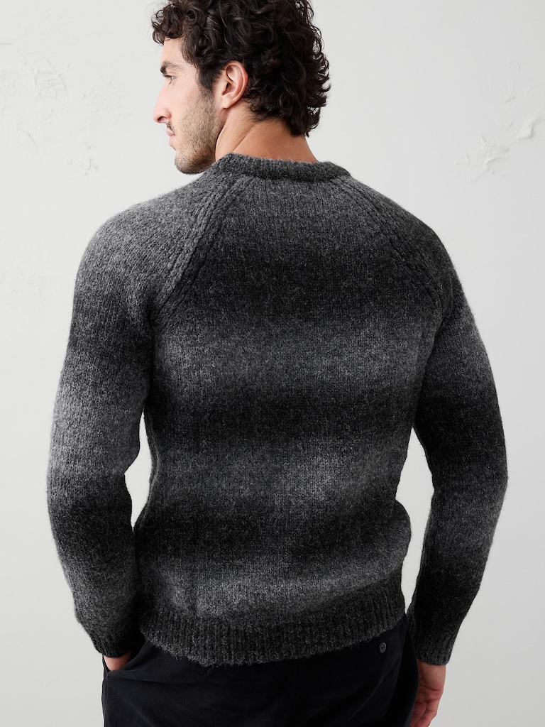Fuzzy Ombre Sweater