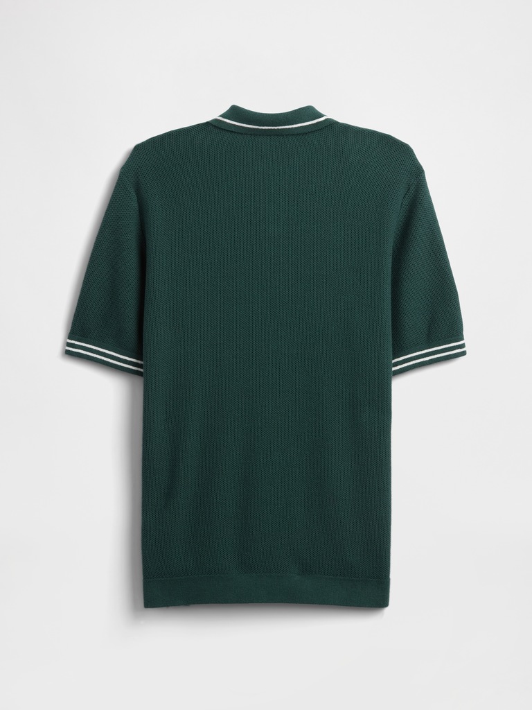 Kids Sweater Polo Shirt