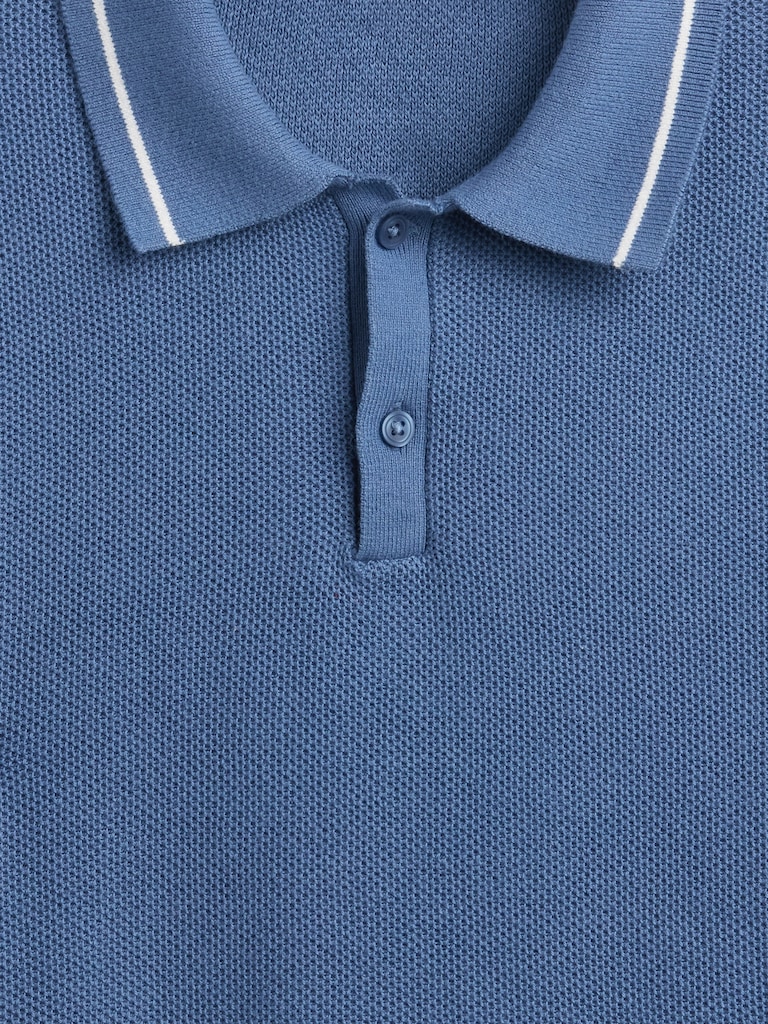 Kids Sweater Polo Shirt