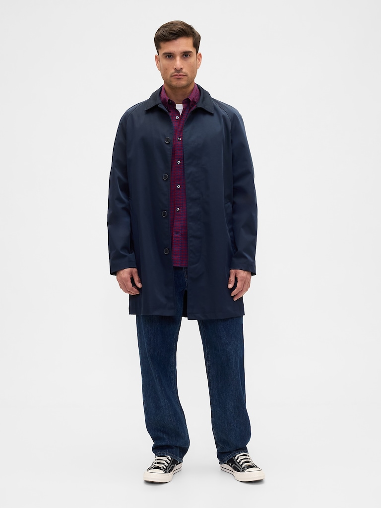 Stretch Poplin Shirt in Standard Fit