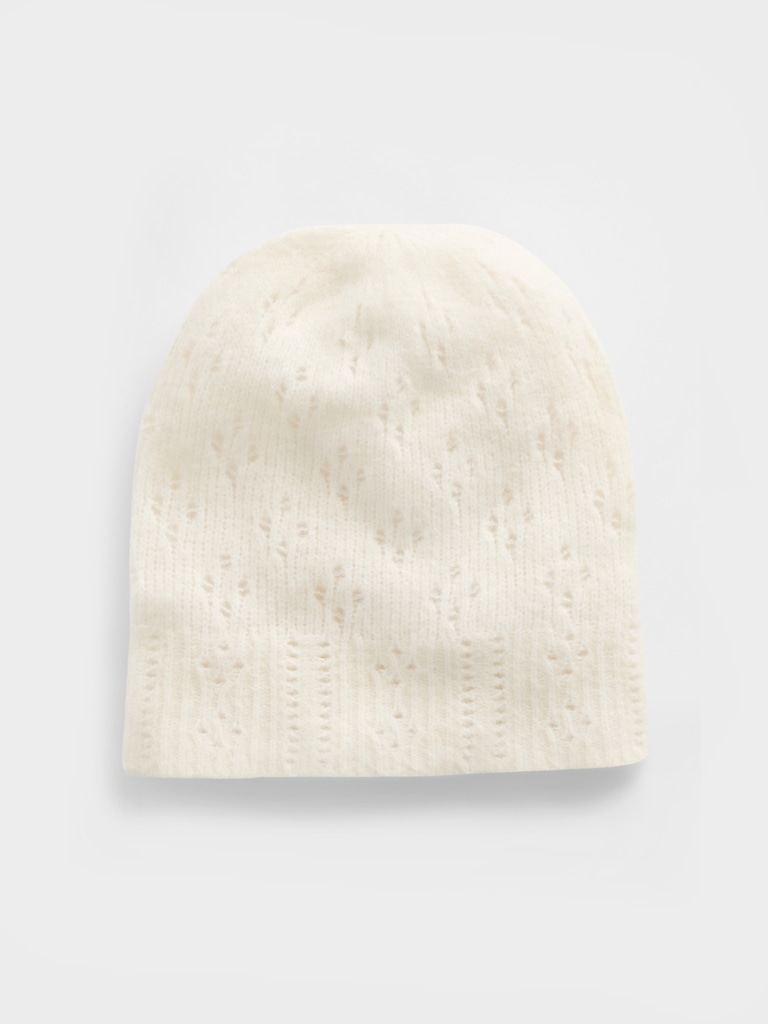 Pointelle Beanie