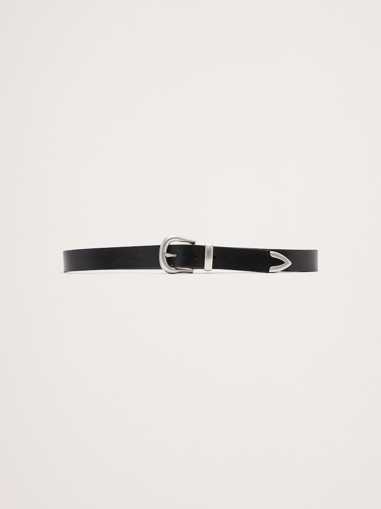Western Leather Belt