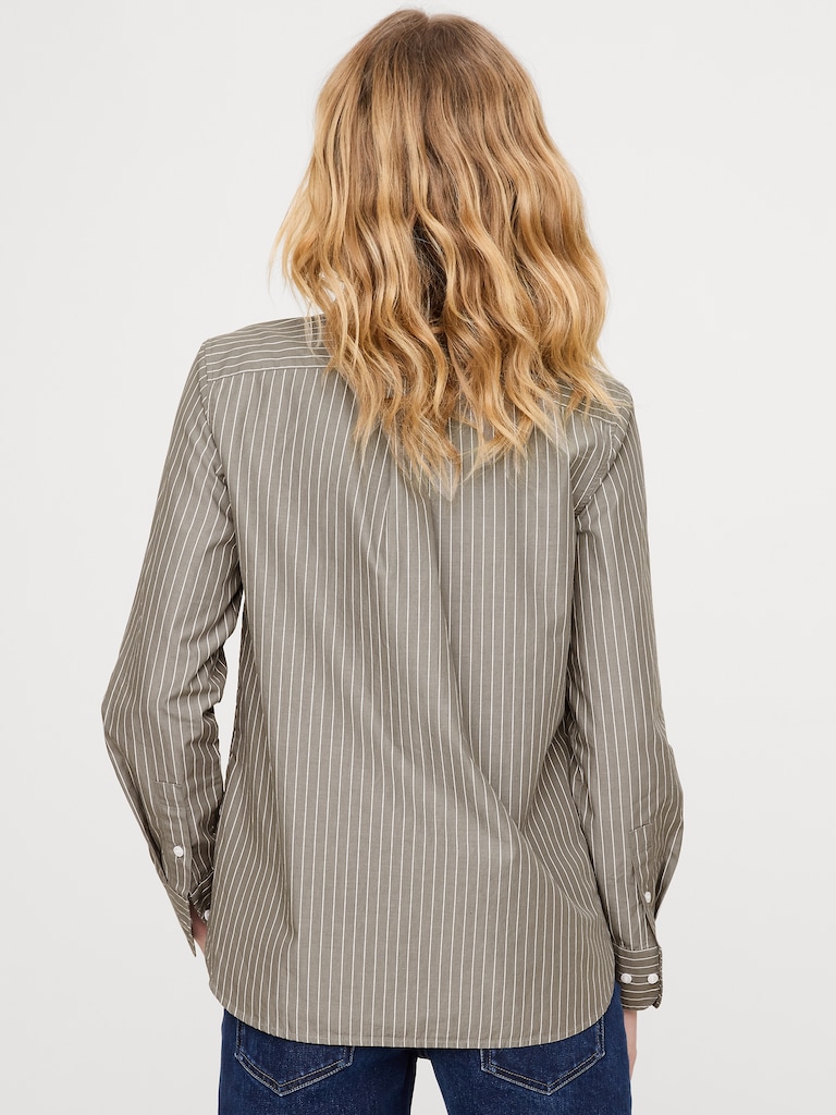 The Everyday Shirt in Cotton Poplin