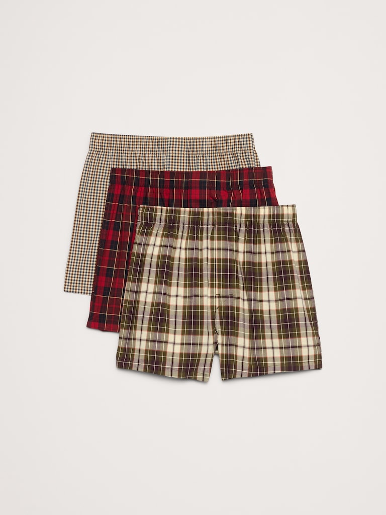 Plaid Signature Boxer 3-Pack